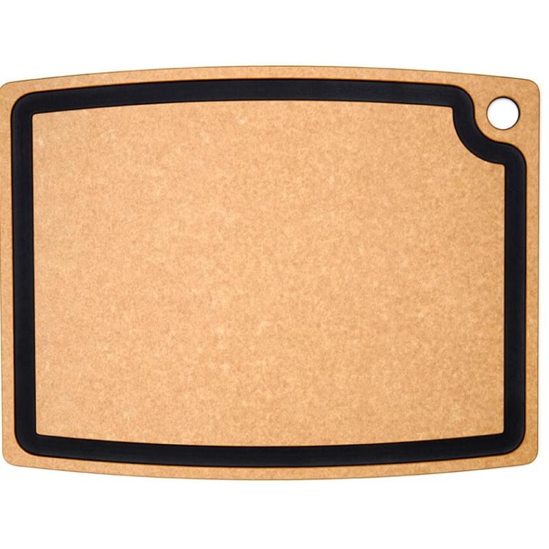Gourmet Series 27" × 17.5" Cutting Board Natural/Slate