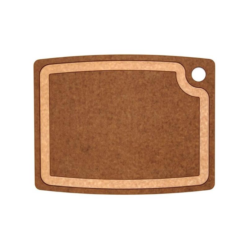 Gourmet Series 14.5" x 11.25" Cutting Board Nutmeg/Natural