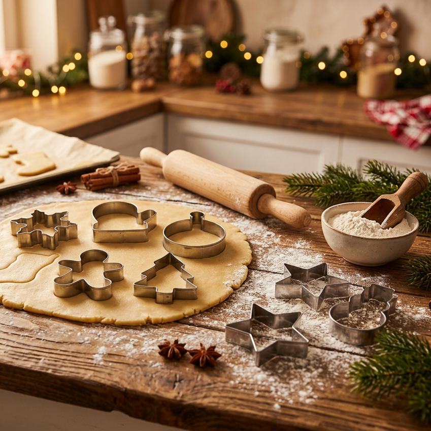 Christmas Cookie Cutters Set of 8