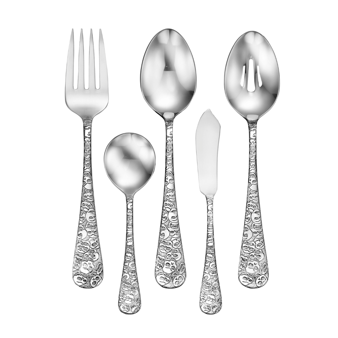 Calavera Serving Set on white background