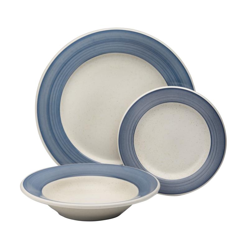 3pc Place Setting Sand & Sky