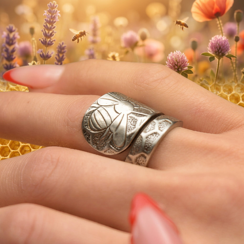 Honey Bee Ring Size 8