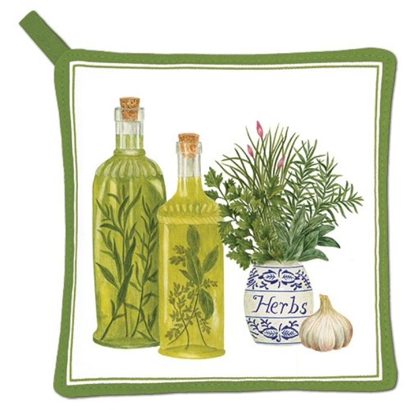 Oil & Herb Potholder
