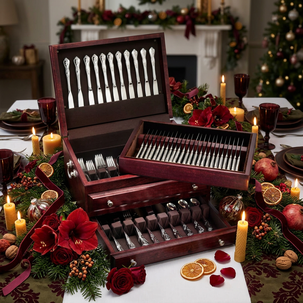 Martha Washington - 125 Piece Super Set With Chest