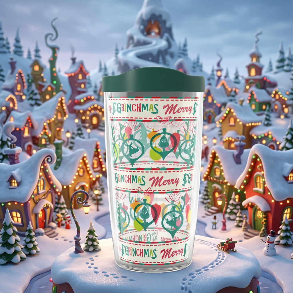 Merry Grinchmas 16oz Tumbler