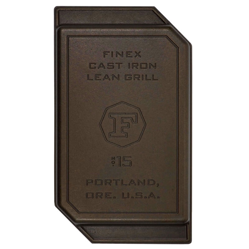 Finex 15" Cast Iron Lean Grill Pan