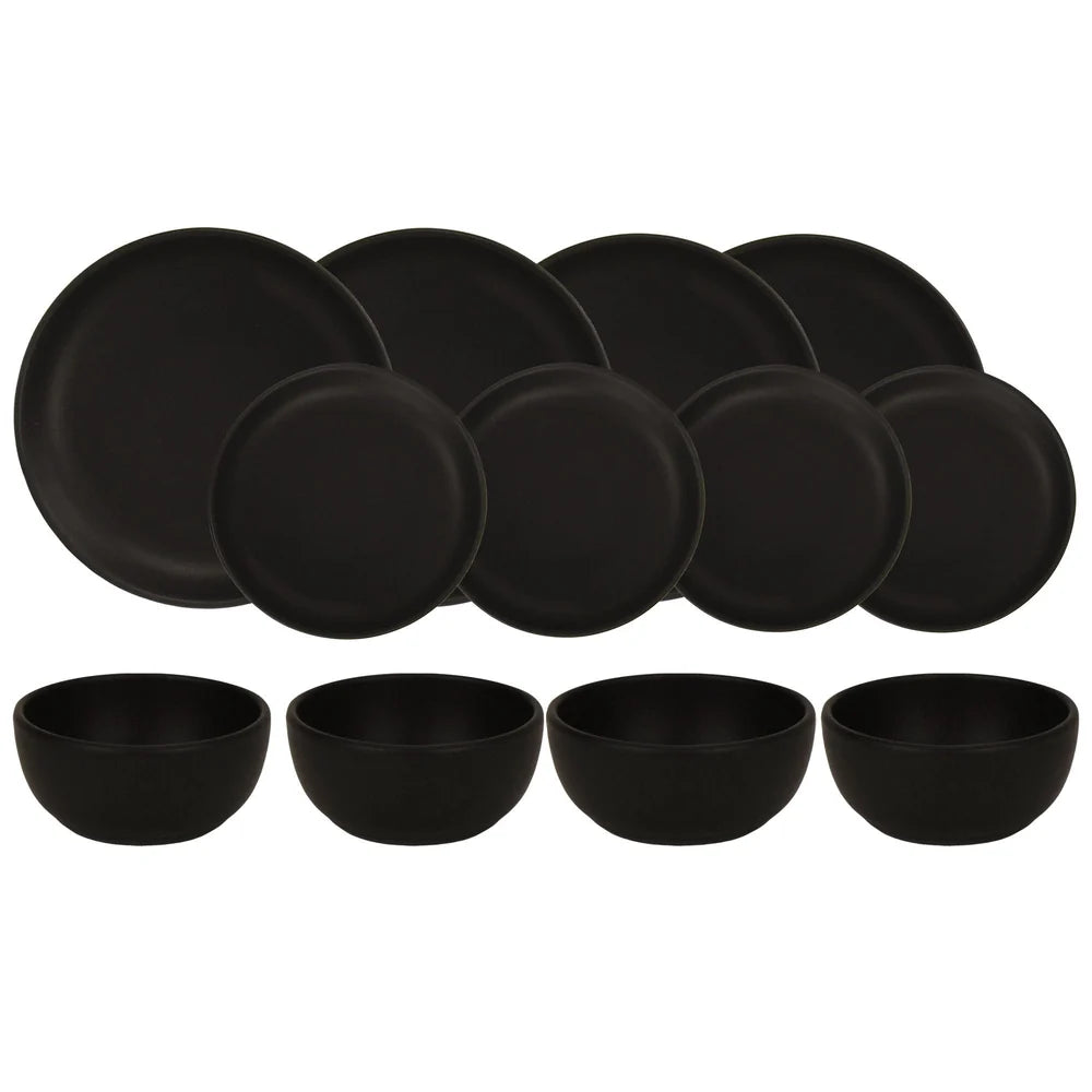 12 Piece Set in Studio Coupe Matte Black