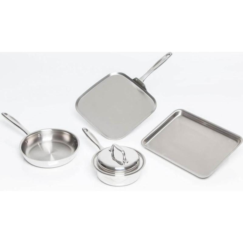 Breakfast Stainless Steel Cookware Set
