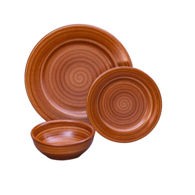 3pc Place Setting Brownstone