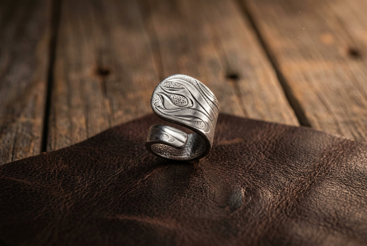 Flame Ring Size 8