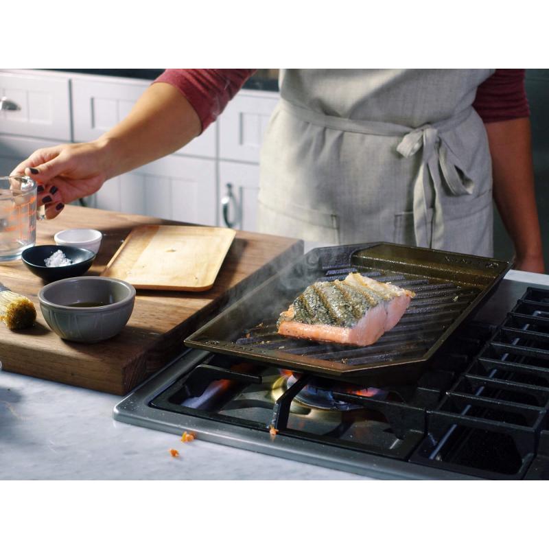 Finex 15" Cast Iron Lean Grill Pan