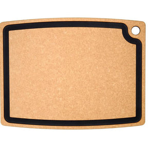 Gourmet Series 27" × 17.5" Cutting Board Natural/Slate