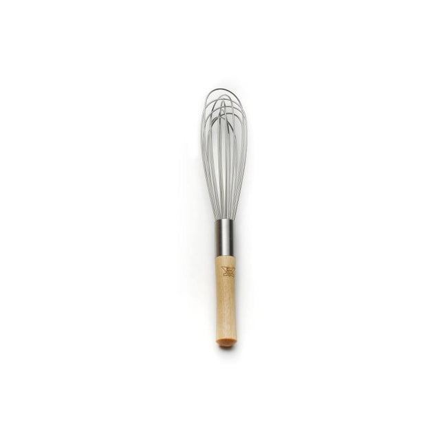 8" Mini Whisk with Wooden Handle