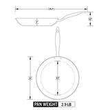 Titanium Series 12" Fry Pan