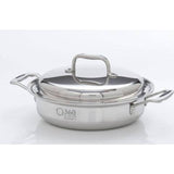 Stainless Steel 2.3 Quart Casserole with Cover