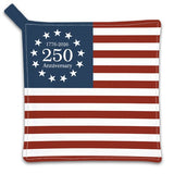 Happy 250th Birthday America Potholder