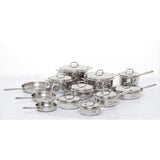 Liberty Tabletop Cookware Collection - 21-Piece Stainless Steel Cookware Set
