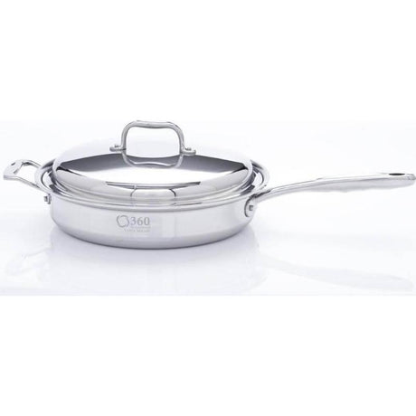 Stainless Steel 3.5 Quart Saute Pan with Cover