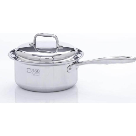 Stainless Steel 3 Quart Saucepan with Cover
