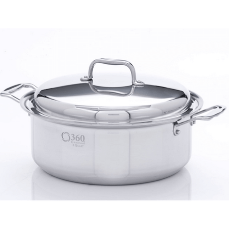 Stainless Steel 6 Quart Stockpot with Cover