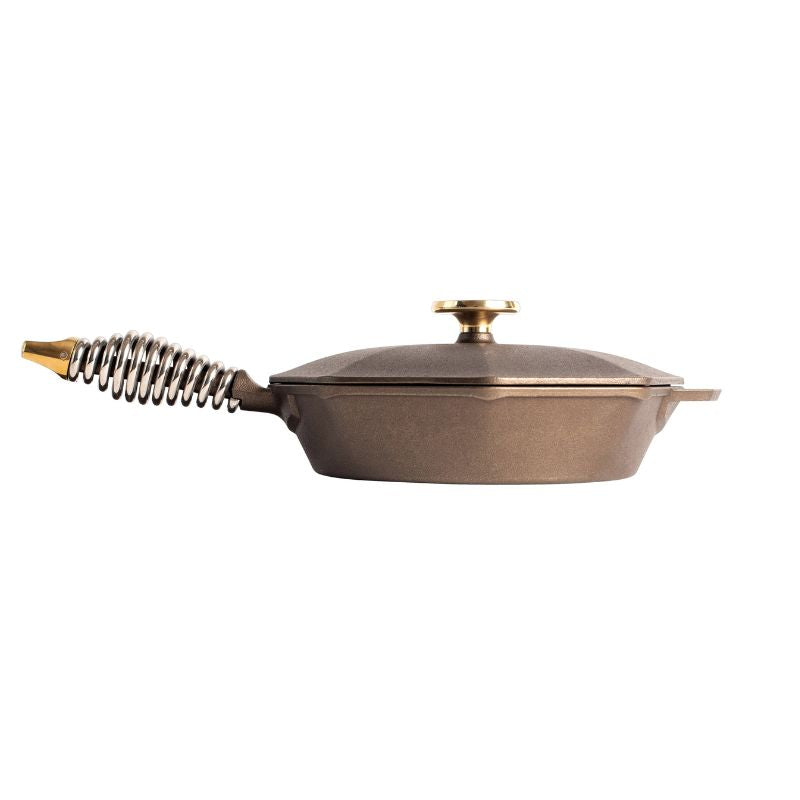 Finex 8" Cast Iron Skillet With Lid