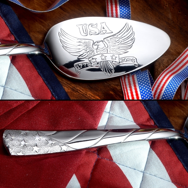 Commemorative America 250 Servall Officially Licensed Product - Mirror Finish with Giftable Box