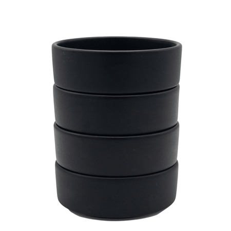 Entree Bowls (4) in American Modern Matte Black