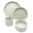 4 Piece Place Setting American Modern Matte White