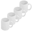 4 Piece Mug Set in American White