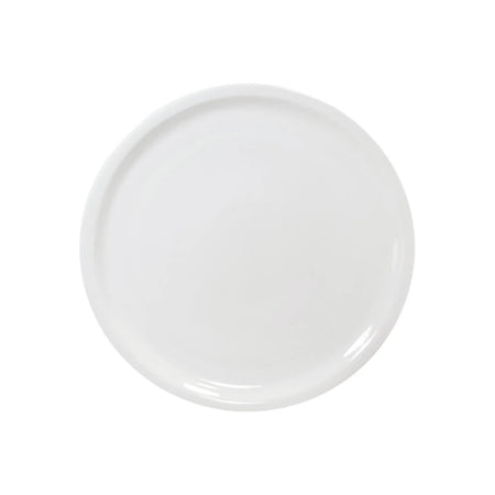 Round Serving Platter in American White