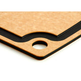 Gourmet Series 14.5" x 11.25" Cutting Board Natural/Slate