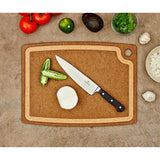 Gourmet Series 19.5" X 15"" Cutting Board Nutmeg/Natural