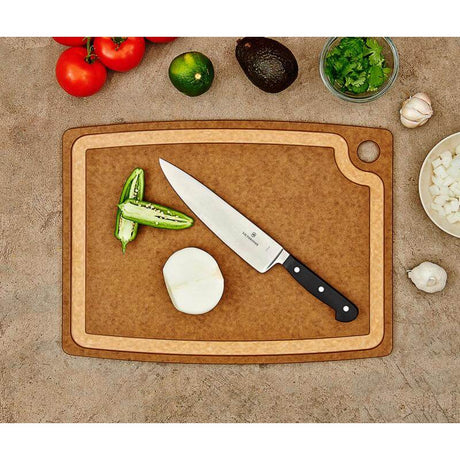 Gourmet Series 14.5" x 11.25" Cutting Board Nutmeg/Natural