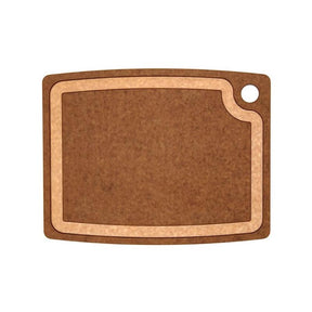 Gourmet Series 14.5" x 11.25" Cutting Board Nutmeg/Natural