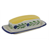 Butter Dish American Garden