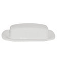 Butter Dish in American White