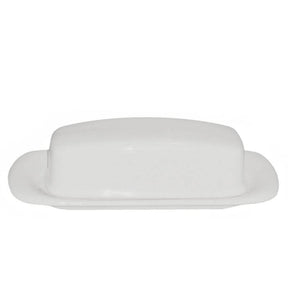 Butter Dish in American White