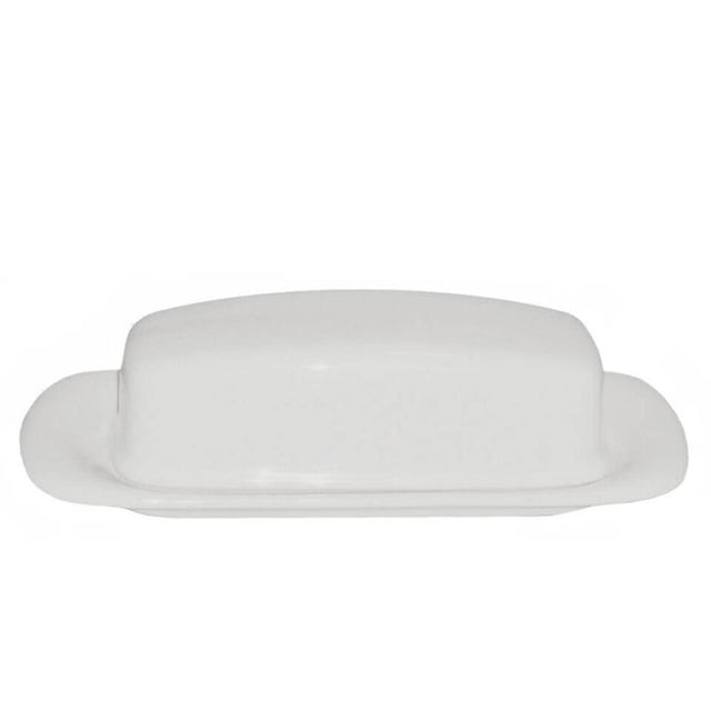 Butter Dish in American White