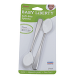 Baby Liberty Coated Feeder Spoon Two Pack