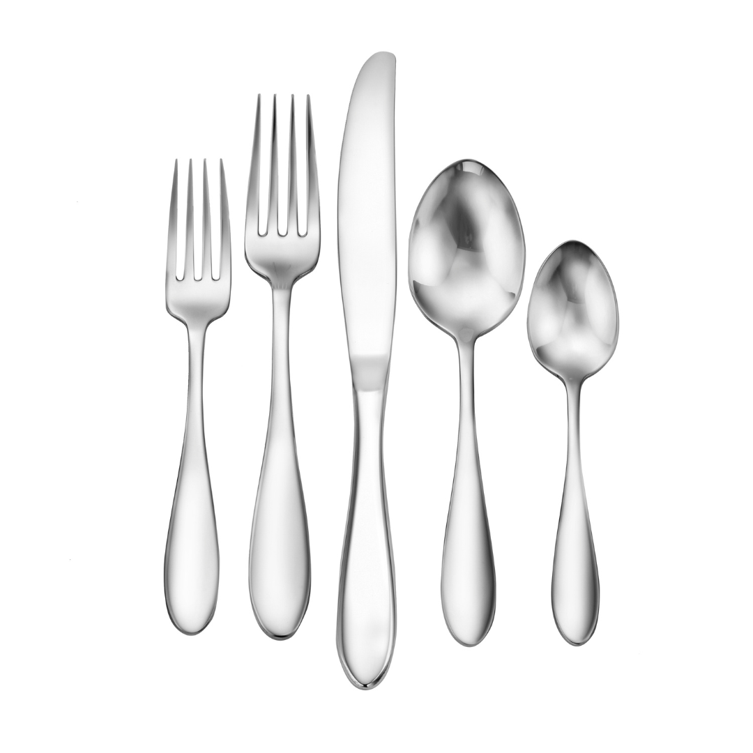 Betsy Ross - 5 Piece Place Setting - With Solid Handle Knife