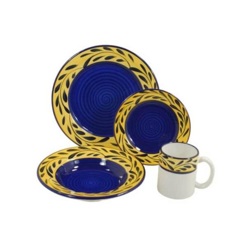 4pc Place Setting French Country