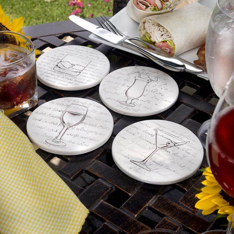 Cocktail Coasters Set of 4