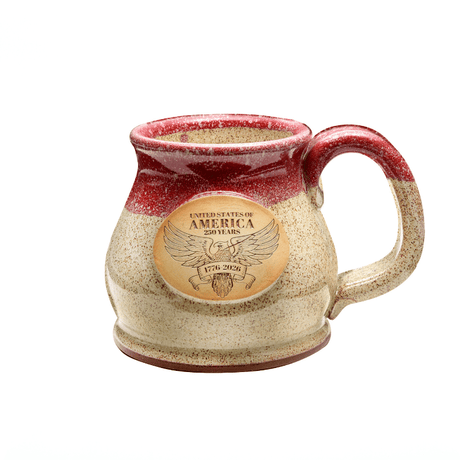 Colonial Red Semiquincentenial Mug