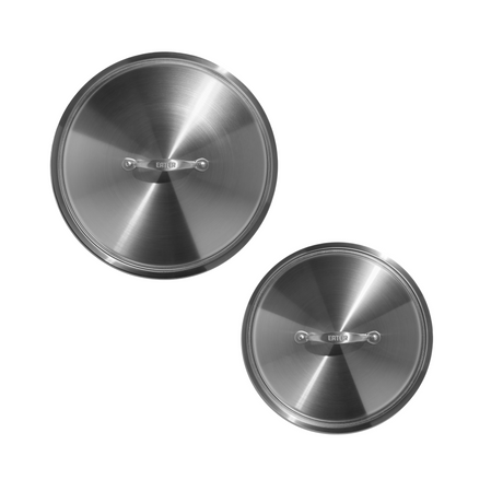 Eater x Heritage Steel 10.5" & 12" Fry Pan Lids Cookware