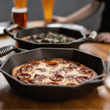 Finex 14" Cast Iron Skillet with Lid