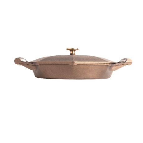 Finex 14" Cast Iron Skillet with Lid