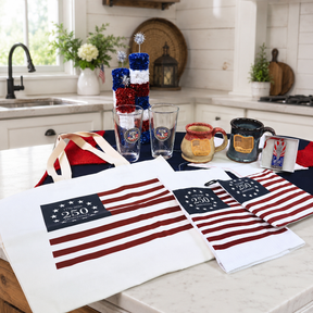 250th Birthday American Flag Set
