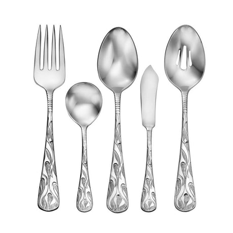 Flame - 5 Piece Serving Set