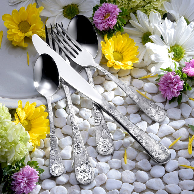 American Garden - 65 Piece Set (Includes 5 Piece Service Set)