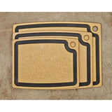 Gourmet Series 17.5" X 13" Cutting Board Natural/Slate